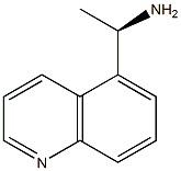 (R)-1-(QUINOLIN-5-YL)ETHANAMINE 结构式