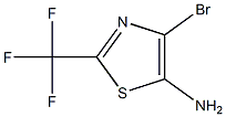 4-bromo-2-(trifluoromethyl)thiazol-5-amine 结构式