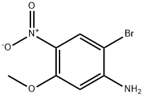 2-溴-5-甲氧基-4-硝基苯胺 结构式