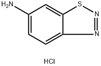 benzo[d][1,2,3]thiadiazol-6-amine hydrochloride 结构式