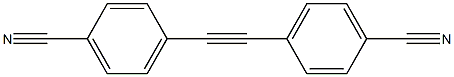 1,2-双(4-氰基苯基)乙炔 结构式