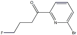 1-(6-bromopyridin-2-yl)-4-fluorobutan-1-one 结构式