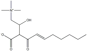 2-辛烯酰肉碱 结构式