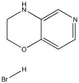 3,4-dihydro-2H-pyrido[4,3-b][1,4]oxazine hydrobromide 结构式