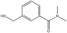 3-(hydroxymethyl)-N,N-dimethylbenzamide 结构式