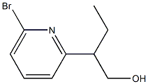 2-(6-BROMOPYRIDIN-2-YL)BUTAN-1-OL 结构式