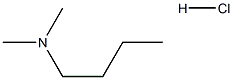 DIMETHYLBUTYLAMINE HCL HYDROCHLORIDE 593-51-1 99% POWDER FOR CHEMICAL SYNTHESIS 结构式
