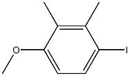 2,3-二甲基-4-碘苯甲醚 结构式