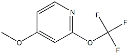 4-Methoxy-2-trifluoromethoxy-pyridine 结构式