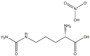 L-瓜氨酸硝酸盐 结构式