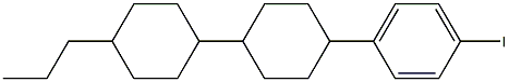 丙基双环己基碘苯 结构式