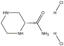 (R)-哌啶-3-甲酰胺二盐酸盐 结构式