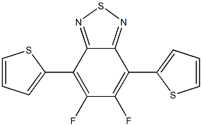 5,6-Difluoro-4,7-di(thiophen-2-yl)benzo[c][1,2,5]thiadiazol 结构式