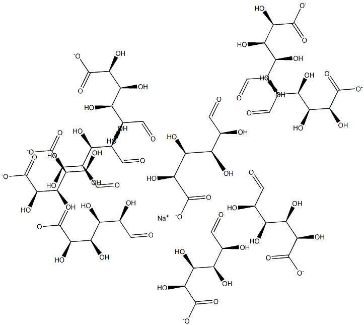 NONA-MANNURONIC ACID SODIUM SALT 结构式