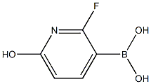 2-Fluoro-6-hydroxypyridine-3-boronic acid 结构式