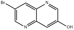 7-溴-1,5-萘啶-3-醇 结构式