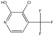 2-羟基-3-氯-4-三氟甲基吡啶 结构式