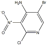 5-溴-2-氯-3-硝基-4-氨基吡啶 结构式