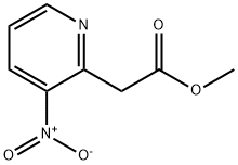 methyl 2-(3-nitropyridin-2-yl)acetate 结构式