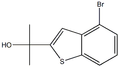 2-(4-bromobenzo[b]thiophen-2-yl)propan-2-ol 结构式