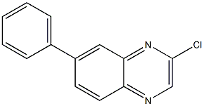 2-chloro-7-phenylquinoxaline 结构式