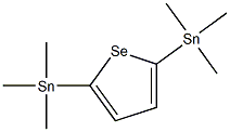 2,5-Bis-trimethylstannanyl-selenophene 结构式