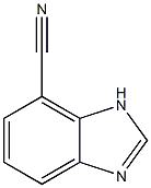 1H-benzo[d]imidazole-7-carbonitrile 结构式