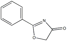 2-phenyloxazol-4(5H)-one 结构式