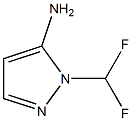 1-(二氟甲基)-5-氨基-1H-吡唑 结构式