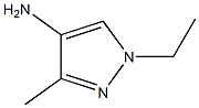 1-乙基-3-甲基-1H-吡唑-4-胺 结构式