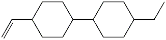 乙基双环己基乙烯 结构式