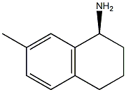 (1S)-7-METHYL-1,2,3,4-TETRAHYDRONAPHTHYLAMINE 结构式