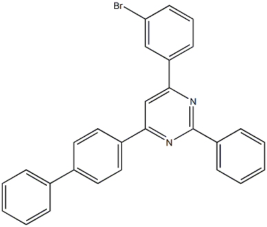 4-(biphenyl-4-yl)-6-(3-bromophenyl)-2-phenylpyrimidine