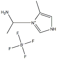 1-胺乙基-3-甲基咪唑四氟硼酸盐 结构式