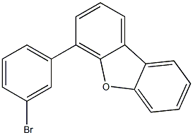 4-(3-溴苯基)二苯并[B,D]呋喃 结构式