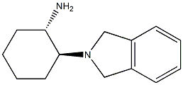 (1S,2S)-2-(1,3-二氢-2H-异吲哚-2-基)环己胺 结构式