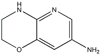 3,4-dihydro-2H-pyrido[3,2-b][1,4]oxazin-7-amine 结构式