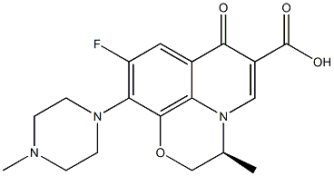 左氧氟沙星杂质8 结构式