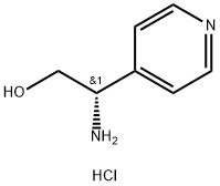 (2S)-2-AMINO-2-(4-PYRIDYL)ETHAN-1-OL DIHYDROCHLORIDE 结构式