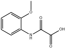 2-((2-甲氧苯基)氨基)-2-氧亚基乙酸 结构式