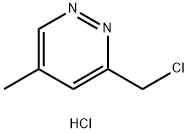 3-(CHLOROMETHYL)-5-METHYLPYRIDAZINE HCL 结构式
