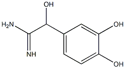 Mandelamidine,  3,4-dihydroxy-  (6CI) 结构式