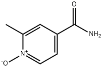 Isonicotinamide, 2-methyl-, 1-oxide (6CI) 结构式