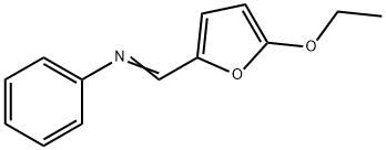 Aniline, N-(5-ethoxyfurfurylidene)- (6CI) 结构式
