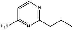 2-丙基-4-氨基嘧啶 结构式