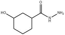 Cyclohexanecarboxylic acid, 3-hydroxy-, hydrazide (6CI) 结构式