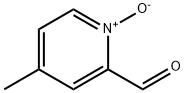 Picolinaldehyde, 4-methyl-, 1-oxide (6CI) 结构式