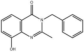 4(3H)-Quinazolinone,  3-benzyl-8-hydroxy-2-methyl-  (6CI) 结构式