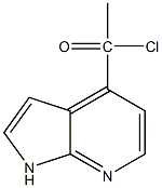 1H-Pyrrolo[2,3-b]pyridine, 1-chloroacetyl- (6CI) 结构式