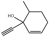 2-Cyclohexen-1-ol, 1-ethynyl-6-methyl- (6CI) 结构式